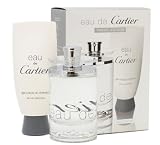 EAU DE CARTIER by Cartier for Men and Women: EDT SPRAY 3.4 OZ & ALL OVER SHAMPOO 3.3 OZ (TRAVEL OFFER)