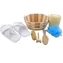 Coffret d'Accessoires De Bain - 7 Pi&egrave;ces