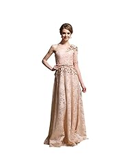 Floor Length Beaded Polyester/Spandex Elbow Length Sleeves Prom Dress 
