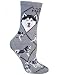 Alaskan Malamute Socks - Gray