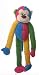 Multi Crew Monkey Dog Toy - Vivid Colors - 17"