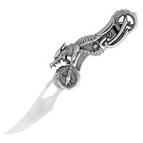 Fantasy Dragon Chopper Folding Knife