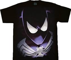 Spider-man Close that Door Venom Black T-shirt Tee