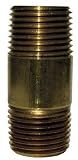 10 each: Brass Nipple (AB113RB-A4)