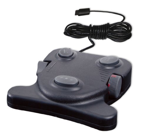 watersnake electric foot control (black, 10-inch)
