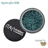 Itay Beauty Mineral Cosmetic Face and Body Glitter Color Green Glitz G08