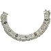 Gift for Her Sterling Silver Anklets Indian Foot Jewelry Pair 10 inches (sanklt031)