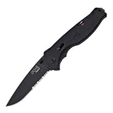 SOGSpecialtyKnives&ToolsTFSA-98FlashII1/2Serrated,BlackTiNi