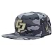 University of Cal State Poly Mustangs NCAA Flat Bill Gray Camo Camouflage Cotton Snapback Baseball Cap Hat