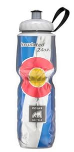 Polar Bottle Insulated Water Bottle (Colorado) (24 oz) - 100% BPA-Free Water Bottle - Perfect Cycling or Sports Water Bottle - Dishwasher & Freezer Safe