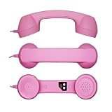 Combiné téléphonique rétro Rose Mat Groovy pour iPhone, HTC & BlackBerry