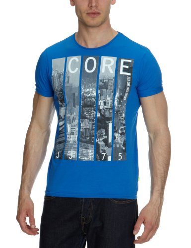 JACK & JONES Herren T-Shirt 12061552 Cutter Tee, Gr. 48 (S), Blau (PRINCESS BLUE Detail:SL Preisvergleich