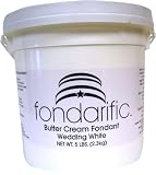 Fondarific Buttercream Wedding White Fondant, 5-Pounds