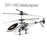 【Cool shop】i-helicopter 赤外線　iphoneで操縦！上昇・下降・前進・後進・左右に対応 iPhone/iPad/iPod touch 新型ジャイロ搭載 3.5ch 赤外線 ヘリコプター　777-170/シルバー（一部Android機種も対応。GALAXY S / GALAXY SⅡの起動確認が取れています）