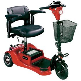 Drive Medical S35002692 Mini Phantom 3-Wheel Compact Scooter - Blue