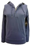 hoodies:Calvin Klein Quarter Zip Pullover Hoodie Periwinkle Small