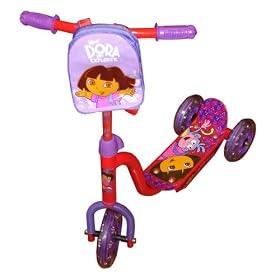 Dora the Explorer 3-Wheeled Scooter by Bravo