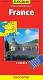 France Euro Map (GeoCenter Euro Map) (GeoCenter Euro Map)