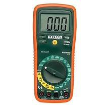 Extech EX410 Manual Ranging Digital Multimeter with Type K Remote Probe Thermometer