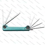 8 Pcs Star Key Folding Torx Wrench Hex Tool Set