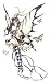 Nene Thomas - Symphony Black and White Music Fairy - Sticker / Decal