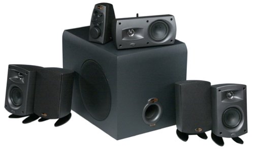 Klipsch ProMedia 5.1 THX Certified Computer Speaker System (6-Speaker, Black)