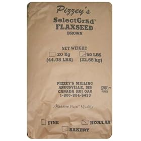 Brown Flax Seed Meal - Bulk 50 Pound Bag