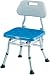 Foldable Shower Chair, Blue Seat Cover