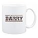 New  Property Of Barry Retro  Mug Name