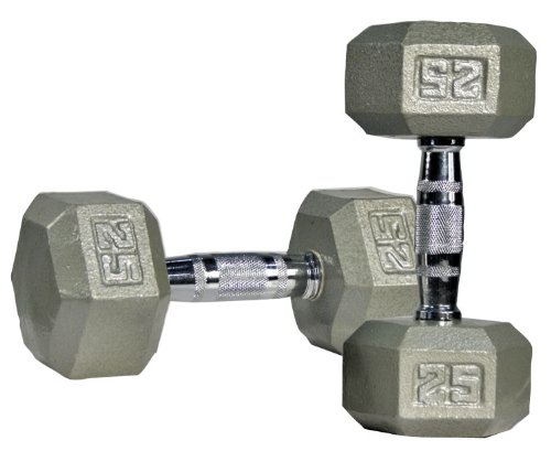 Power Systems Super-Hex Dumbbell (45-Pounds)
