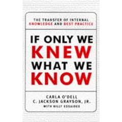 If Only We Knew What We Know