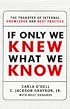 If Only We Knew What We Know: The Transfer of Internal Knowledge and Best Practice