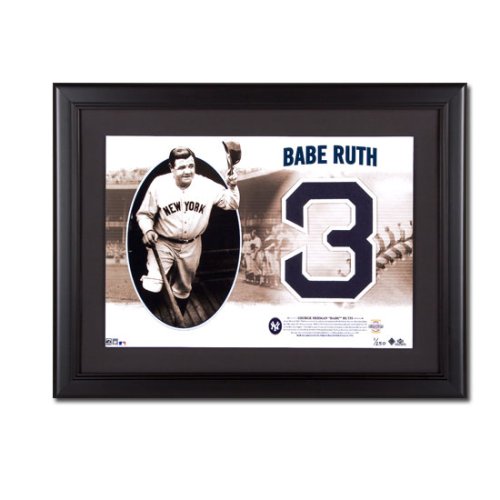New York Yankees - Babe Ruth George Herman 'Babe' Ruth Upper Deck MLB Legendary Jersey Numbers Collection