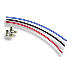 Paintball Macro Line Kits 3 Hoses. 90 & Straight Fittings