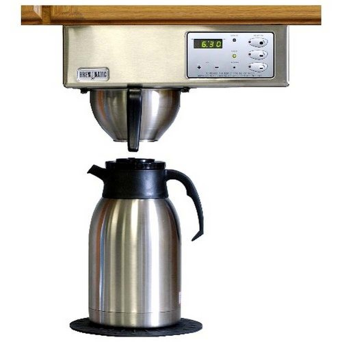 Brewmatic BuiltIn Coffee Maker Digital Controls (Brushed Stainless