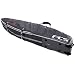 FCS Mega Five Wheelie Surfboard Boardbag - Charcoal/ Alloy