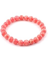 O-stone 2A Rhodochrosite Bracelet Grounding Stone Protection 8mm
