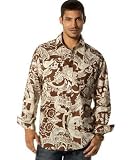 Sean John - Sean John Oversize Flower Print Shirt