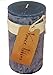 Vance Kitira English Blue Timber Collection Pillar Candle (3.25