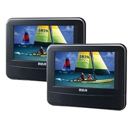 RCA DRC69705 7-Inch Dual Screen Mobile DVD System 