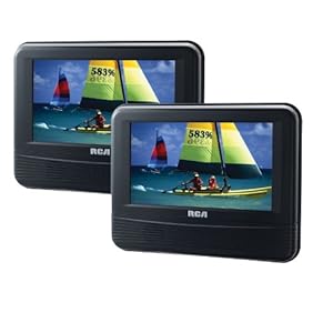 RCA DRC69705 7-Inch Dual Screen Mobile DVD System