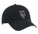 New York Mets Franchise Fitted Baseball Cap (Black)