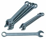 Wiha 40086 Combination Wrench Set, Metric, 7.0-15.0mm, 9-Piece by Wiha