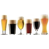 Libbey Craft Brew Sampler Clear Beer Glass Set, 6-Piece