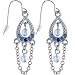 Blue FIONA CHANDELIER Earrings