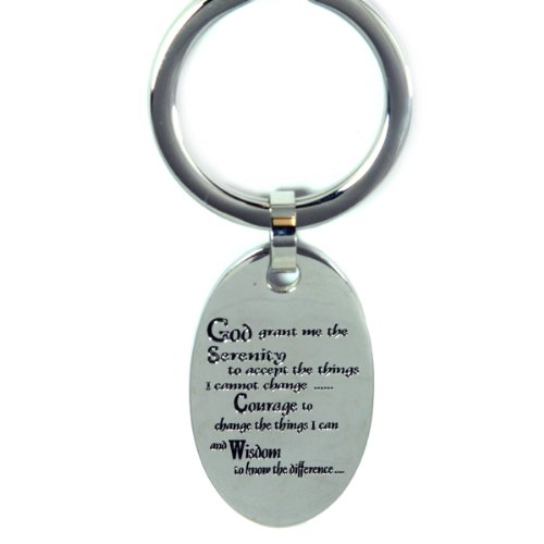 Serenity Prayer keychain (use for car keys or 