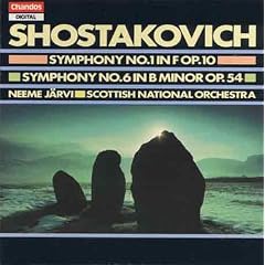 Dmitri Shostakovich: Symphony No.1, Op. 10/Symphony No.6, Op. 54 - Neeme Jarvi