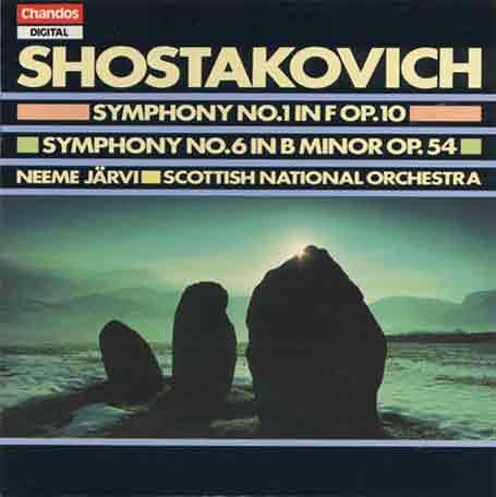 Dmitri Shostakovich: Symphony No.1, Op. 10/Symphony No.6, Op. 54 - Neeme Jarvi