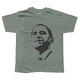 OBAMA - SILHOUETTE T-SHIRT - Steel Grey