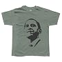OBAMA - SILHOUETTE T-SHIRT - Steel Grey